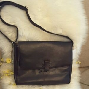 Old ANGLER firenze genuine leather breafcase